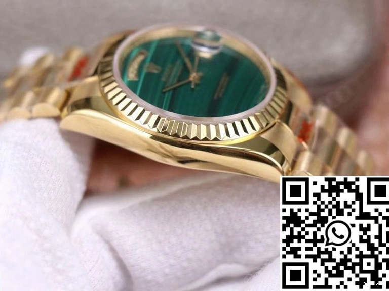 Dial 18238 Date Malachite Rolex Green President Versatile Day 948 0807